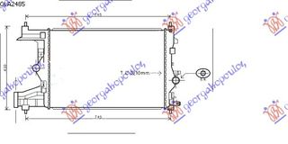 ΨΥΓΕΙΟ 1.4-1.6 TURBO ΒΕΝΖ (58x39,5) MHXA 600206320