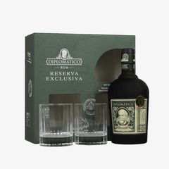 DIPLOMATICO RESERVA EXCLUSIVA GIFT PACK, 700 ml