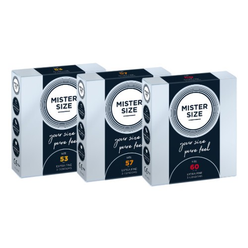 MISTER SIZE Trial Set 53-57-60