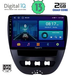 MULTIMEDIA TABLET OEM CITROEN C1 – PEUGEOT 107 – TOYOTA AYGO mod. 2005-2014 ANDROID 13 | Fast Loading 3sec CPU: ΜediaΤek MT8163 | CORTEX A53 | 64bit | QUAD CORE | 1.3GHz RAM: 2GB DDR3 | INTERNAL STORA