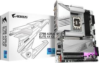 GIGABYTE MOTHERBOARD Z790 AORUS ELITE AX ICE, 1700, DDR5, ATX - (Z790 A ELITE AX ICE)