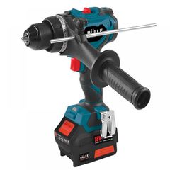 ΚΡΟΥΣΤΙΚΟ ΔΡΑΠΑΝΟΚΑΤΣΑΒΙΔΟ ΛΙΘΙΟΥ BRUSHLESS 18V 2 ΤΑΧΥΤΗΤΩΝ 100Nm (2x5.0Ah) BULLE 633322 633322