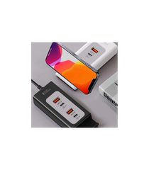 65w USB Type C Fast ΦΟΡΤΙΣΤΗΣ (4 USB), 2x 32w pd,2x QC3