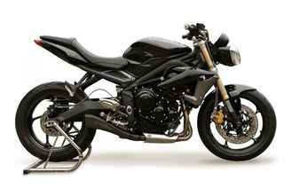 Hp Corse Εξάτμιση Τελικό  HYDROFORM BLACK   Triumph Street Triple  2013 -2015