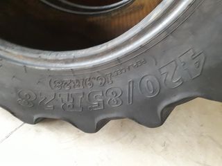 *****SAKISTYRES*****  ΕΛΑΣΤΙΚA ΤΡΑΚΤΕΡ 580/70R38 ALLIANCE      -thumb-18