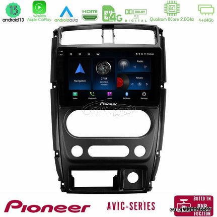 Pioneer AVIC 8Core Android13 4+64GB Suzuki Jimny 2007-2017 Navigation Multimedia Tablet 9"