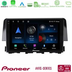 Pioneer AVIC 8Core Android13 4+64GB Honda Civic 2016-2020 Navigation Multimedia Tablet 9"