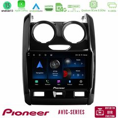 Pioneer AVIC 8Core Android13 4+64GB Dacia Duster 2014-2018 Navigation Multimedia Tablet 9"