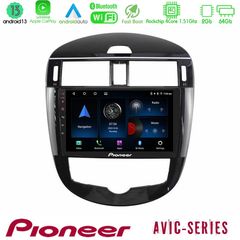 Pioneer AVIC 4Core Android13 2+64GB Nissan Pulsar 2015-2018 Navigation Multimedia Tablet 9"
