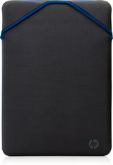 HP Reversible Protective 14.1-inch Blue Laptop Sleeve 14.1" Sleeve case Black, Blue