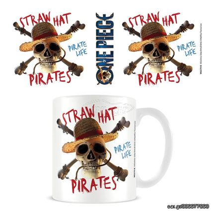 One Piece Live Action Mug Straw Hat Pirate Emblem