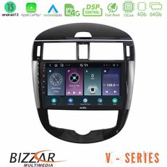 Bizzar V Series Nissan Pulsar 2015-2018 10core Android13 4+64GB Navigation Multimedia Tablet 9"
