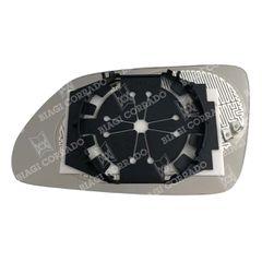 ΚΡΥΣΤΑΛΛΟ ΚΑΘΡΕΠΤΗ SKODA OCTAVIA 1Ζ '05-'09/ VW POLO '04-'09 (ΑΣΦΑΙΡΙΚΟ. ΘΕΡΜΑΙΝΟΜΕΝΟ. ΜΕ ΒΑΣΗ. ΧΡΩΜΙΟ) ΔΕΞΙ