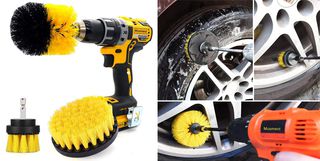 Βούρτσες Καθαρισμού / Drill Brush Σετ 3 Τεμαχίων GT CAR CARE
