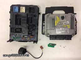 ΕΓΚΕΦΑΛΟΣ CITROEN - PEUGEOT 1.6i 207 307 BOSCH ME7.4.4 0261208301 9657036780 9651385480 .κλειδι ιμομπιλαιζερ.KIT . Raptis Parts