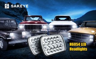 LED ΠΡΟΒΟΛΕΑΣ ΜΕ ΒΥΣΜΑ Η4, Chevy Kodiak, Cherokee,  7x5inch, h6054-thumb-4