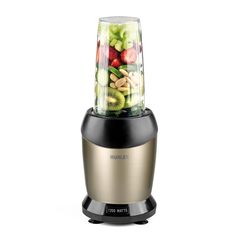 Muhler MNB-1205 Μπλέντερ για Smoothies 1lt, 1200W, Χρυσό