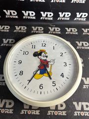 Παιδικό ρολόι mickey mouse 23cm(λειτουργεί) 