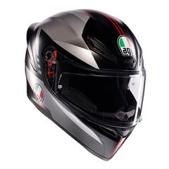 AGV K1 S E2206 - LAP MATT BLACK/GREY/RED 