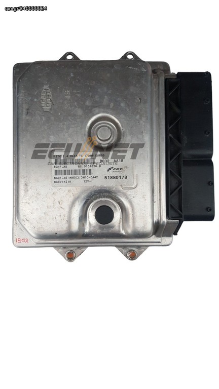 ΕΓΚΕΦΑΛΟΣ ΚΙΝΗΤΗΡΑ MAGNETI MARELLI ALFA ROMEO MITO 1.4 51880178 8GMF.A5 BC0101626D