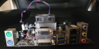 MSI AM1I motherboard + cpu