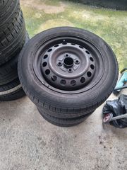 ΖΑΝΤΕΣ ΜΕΤΑΛΙΚΕΣ ME ΛΑΣΤΙΧΑ165/65/14 ΑΠΟ MITSUBISHI SPASE STAR-thumb-1