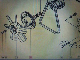ΤΡΟΧΑΛΙΑ ΑΝΤΛΙΑΣ ΙΜΑΝΤΑ PULLEY GRANKSHAFT RENAULT 4-thumb-1