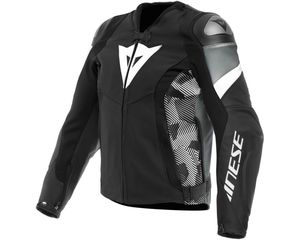 ΜΠΟΥΦΑΝ ΔΕΡΜΑΤΙΝΟ AVRO 5 LEATHER JACKET BLACK/WHITE/ANTHRACITE 15300001 | DAINESE