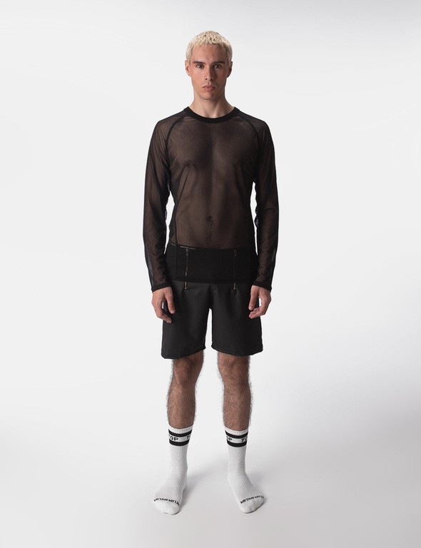 BARCODE BERLIN MESH LONG SLEEVE ZO
