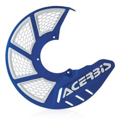 ΠΡΟΣΤΑΤΕΥΤΙΚΟ ΚΑΛΥΜΜΑ ΔΙΣΚΟΥ ΕΜΠΡΟΣ X-BRAKE 2.0 245mm ΜΠΛΕ ΑΣΠΡΟ | ACERBIS