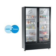 Ψυγείο Βιτρίνα διπλή συντήρησης – κατάψυξης 700899 σε τιμή ευκαιρίας