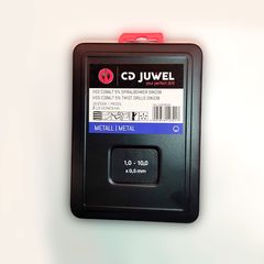 ΣΕΤ ΤΡΥΠΑΝΙΑ 1-10ΜΜ 19 ΤΕΜ HSS COBALT CD JWVEL-thumb-1