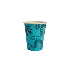 Ποτήρι χάρτινο μονότοιχο CAT 12oz για ζεστά και κρύα ροφήματα σε συσκευασία 50 τεμαχίων