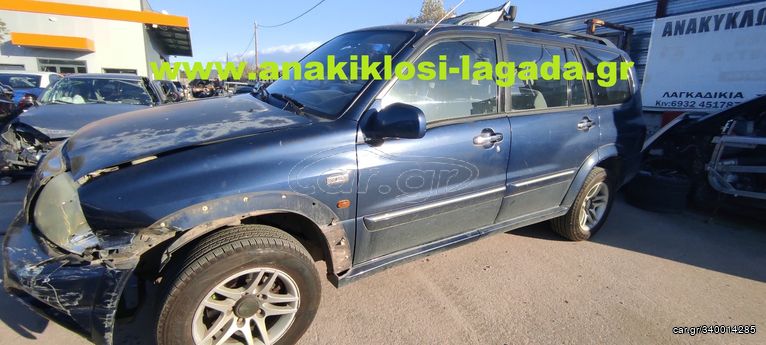 SUZUKI GRAND VITARA 2.7 ΜΕ ΤΥΠΟ (H27A) ΓΙΑ ΑΝΤΑΛΛΑΚΤΙΚΑ anakiklosi-lagada