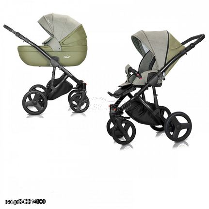 Milu Kids Σύστημα μεταφοράς EKO Starlet 2 in1 Khaki