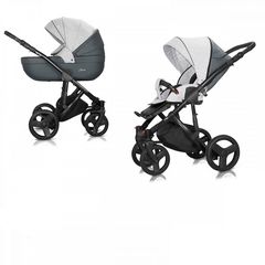 Milu Kids Σύστημα μεταφοράς Starlet 2 in1 Creamy grey