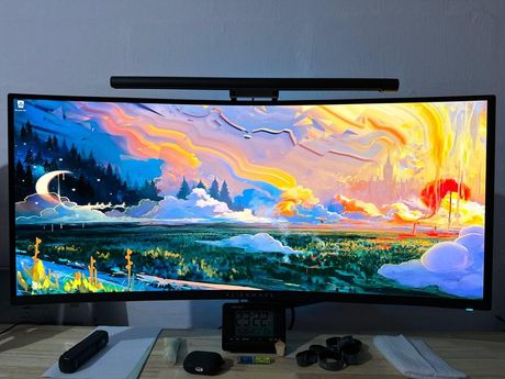 Dell Alienware AW3420DW Ultrawide IPS Curved Gaming Monitor 34.1" QHD 3440x1440 2ms GTG
