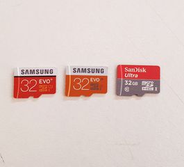  3 Καρτες μνήμης MicroSD (Memory Card MicroSD) 32GB