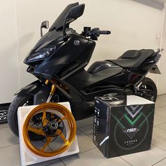 OVER SIZE KIT ΔΙΣΚΟΠΛΑΚΕΣ ΕΜΠΡΟΣ-ΠΙΣΩ BRAKING 300 mm & ΑΠΟΣΤΑΤΕΣ-ΒΙΔΕΣ ΤΙΤΑΝΙΟΥ YAMAHA T-MAX 530 2015-2019-thumb-3