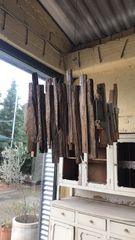 Φωτιστικό από παλιά ξύλα σιδηρόξυλο 