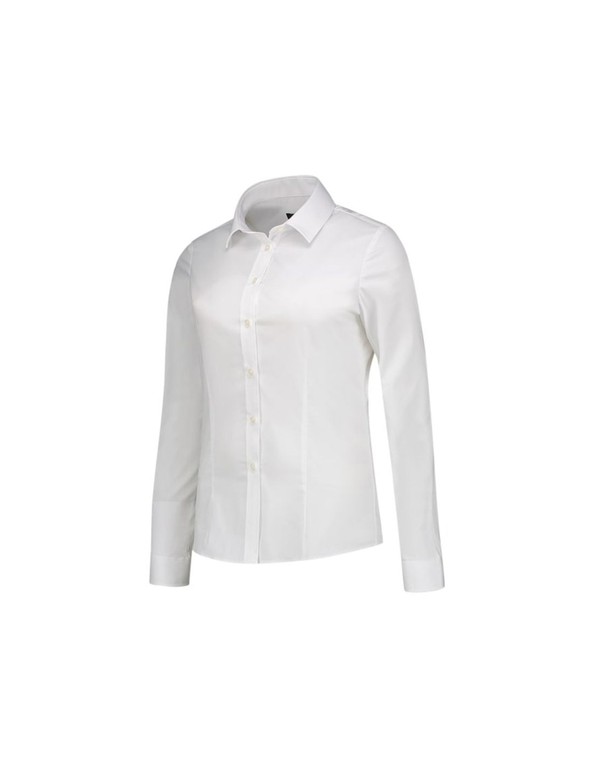 Malfini Fitted Stretch Blouse W MLIT24T0 white