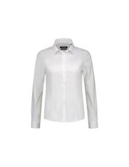 Malfini Fitted Stretch Blouse W MLIT24T0 white-thumb-1