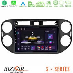 Bizzar S Series VW Tiguan 8core Android13 6+128GB Navigation Multimedia Tablet 9" (23mm alarm button)