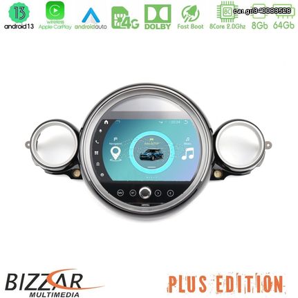 Bizzar OEM Mini Cooper R56 2007-2010 8core Android13 8+64GB Navigation Multimedia System 9"