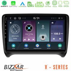 Bizzar V Series Audi TT B7 10core Android13 4+64GB Navigation Multimedia Tablet 9"