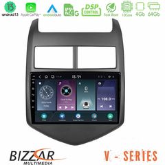 Bizzar V Series Chevrolet Aveo 2011-2017 10core Android13 4+64GB Navigation Multimedia Tablet 9"