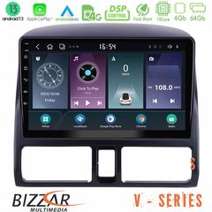 Bizzar V Series Honda CRV 2002-2006 10core Android13 4+64GB Navigation Multimedia Tablet 9"