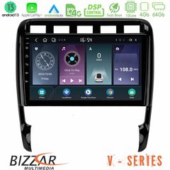 Bizzar V Series Porsche Cayenne 2003-2010 10core Android13 4+64GB Navigation Multimedia Tablet 9"