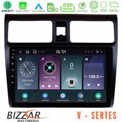 Bizzar V Series Suzuki Swift 2005-2010 10core Android13 4+64GB Navigation Multimedia Tablet 10"