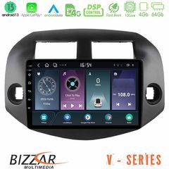 Bizzar V Series Toyota Rav4 2006-2012 10core Android13 4+64GB Navigation Multimedia Tablet 10"